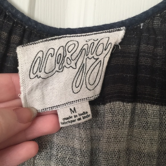 🌟 SOLD 🌟Ace&jig boho beach cover up/wrap dress🌊 - Picture 3 of 7